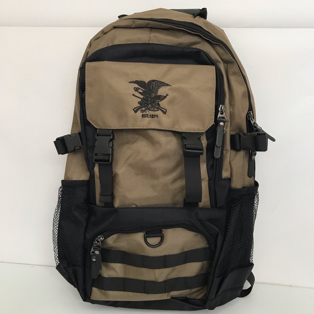 NWOT NRA TACTICAL COMMUTER BACKPACK GEAR COMPARTMENTS TOOL ACCESSORY KIT RIPSTOP